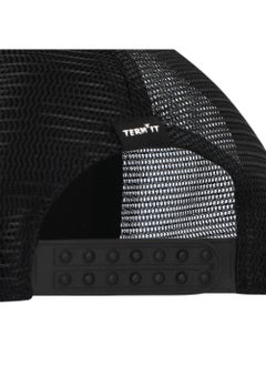 Termit Termit Grey/Black Baseball Cap for Kids – One Size Summer Hat with Embroidery, Breathable Cotton Front & Mesh Back, Stylish Cap for Active Days  - Image 4