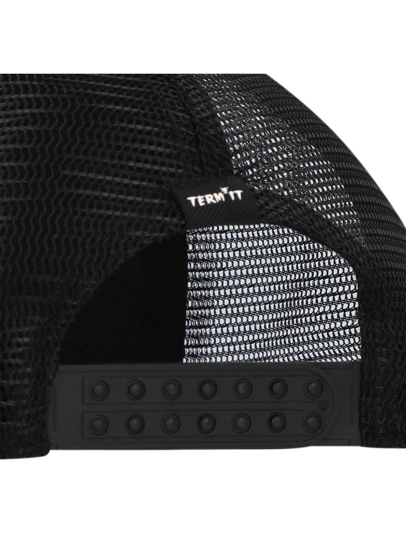 Termit Termit Grey/Black Baseball Cap for Kids – One Size Summer Hat with Embroidery, Breathable Cotton Front & Mesh Back, Stylish Cap for Active Days  - Image 4