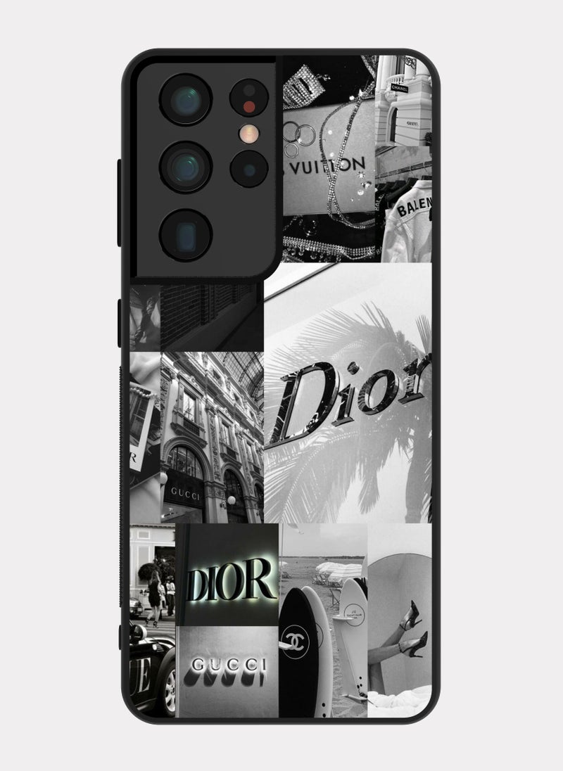 بكسلات كفر سامسونج جالكسي اس 21 الترا ماركات عالمية ابيض - Image 1