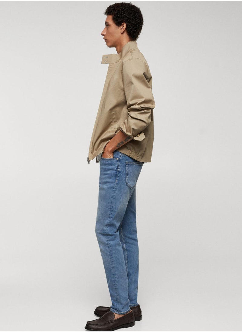 Mango Man - Jude Skinny Fit Jeans - Image 1