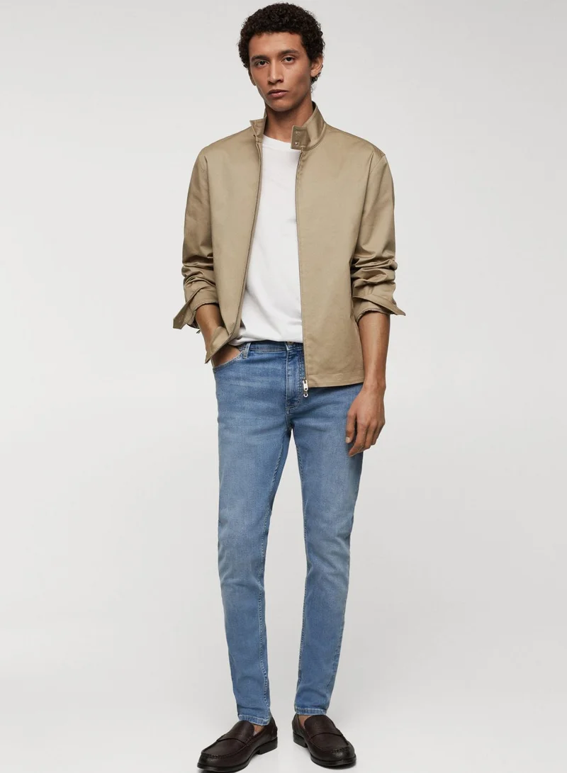Mango Man Jude Skinny Fit Jeans