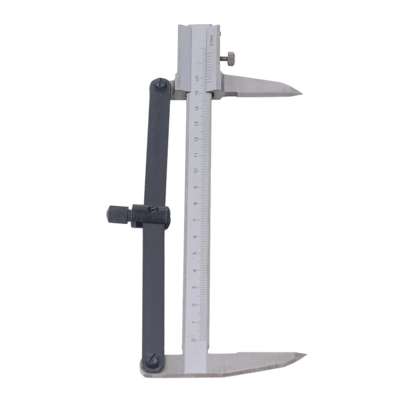 Caliber Measuring Tool Stainless Steel 0‑150mm Ergonomic Design Manual Caliper for Woodworking - Image 2