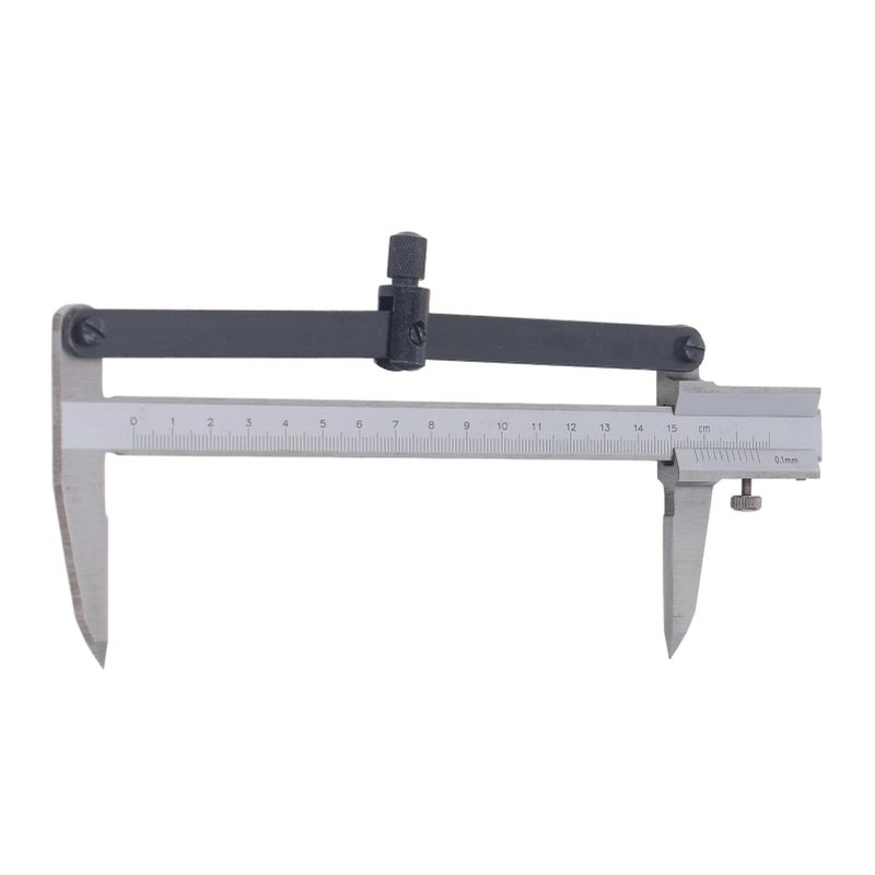 Caliber Measuring Tool Stainless Steel 0‑150mm Ergonomic Design Manual Caliper for Woodworking - Image 3
