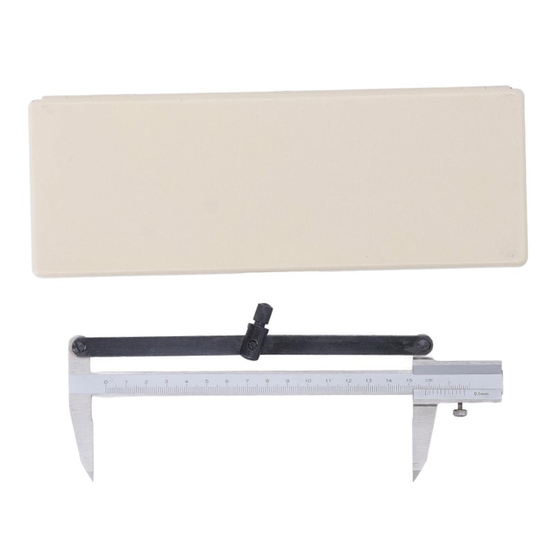 Caliber Measuring Tool Stainless Steel 0‑150mm Ergonomic Design Manual Caliper for Woodworking - Image 1