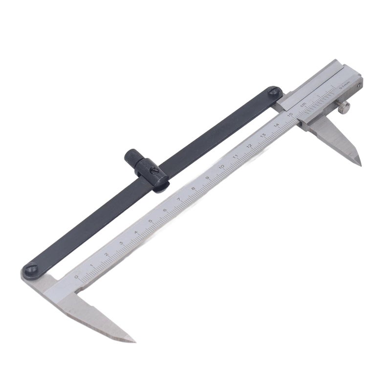 Caliber Measuring Tool Stainless Steel 0‑150mm Ergonomic Design Manual Caliper for Woodworking - Image 4