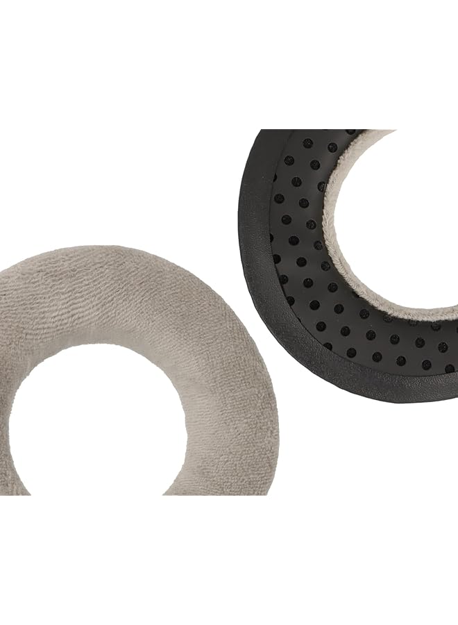 erorex Soft Velvet Dt 770 Pro Ear Pads Replacement Pro M Replacement Ear Cushion Cups Reolacement For Beyerdynamic Dt990 Dt880 Dt770 Pro Headphones Velvet Gray - Image 5