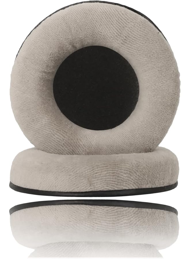 erorex Soft Velvet Dt 770 Pro Ear Pads Replacement Pro M Replacement Ear Cushion Cups Reolacement For Beyerdynamic Dt990 Dt880 Dt770 Pro Headphones Velvet Gray - Image 2