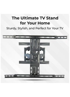 glassology TV Wall Full Motion TV Bracket 32 To 65 Inches TV Screens Swivel of up to 180 degrees  - Image 2