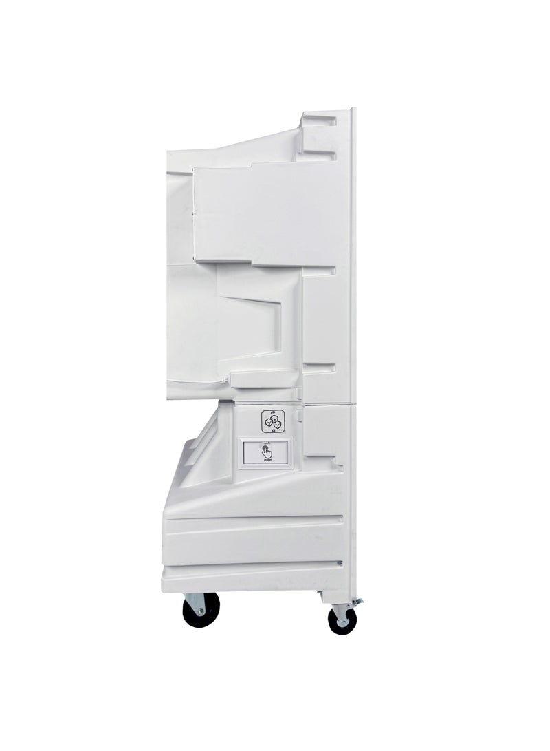 Generaltec Air Cooler 12000m³/H with Remote Control – 100L Large Water Tank, Desert Air Cooler, Ice Chamber, Powerful Cooling 550W, Portable Air Cooler for Home & Outdoor 40–70m² | Model GAC1200R | 1 Year Warranty 100 L 380 W GAC1200R white - Image 2