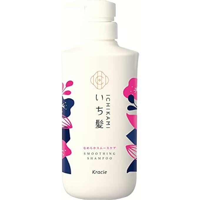 ICHIKAMI SMOOTH CARE HAIR SHAMPOO PUMP - 480ML - Image 1