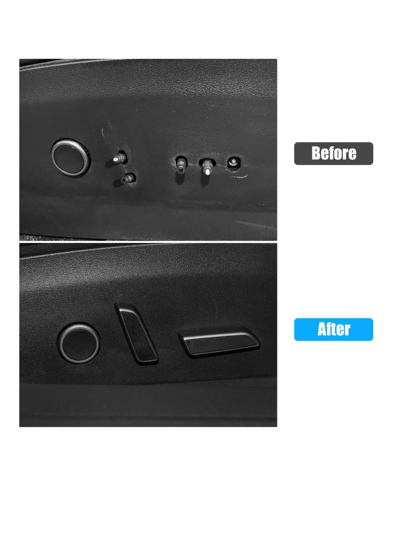 Excefore Seat Adjuster Button For Tesla Model 3/Y 2021 2022 2023, Right Side Seat Back Forward Button Cover for Model 3 Model Y, Seat Adjustment Button 1098843-01-E, Power Seat Switch Button - Image 2