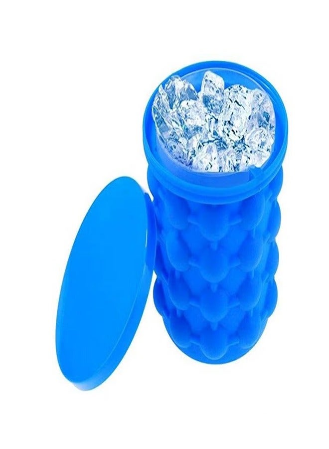 Ice Cube Maker Silicone Ice Bucket Saving Ice Cube Mold Kitchen Tools Cocktail, Beverages and More  - Image 1