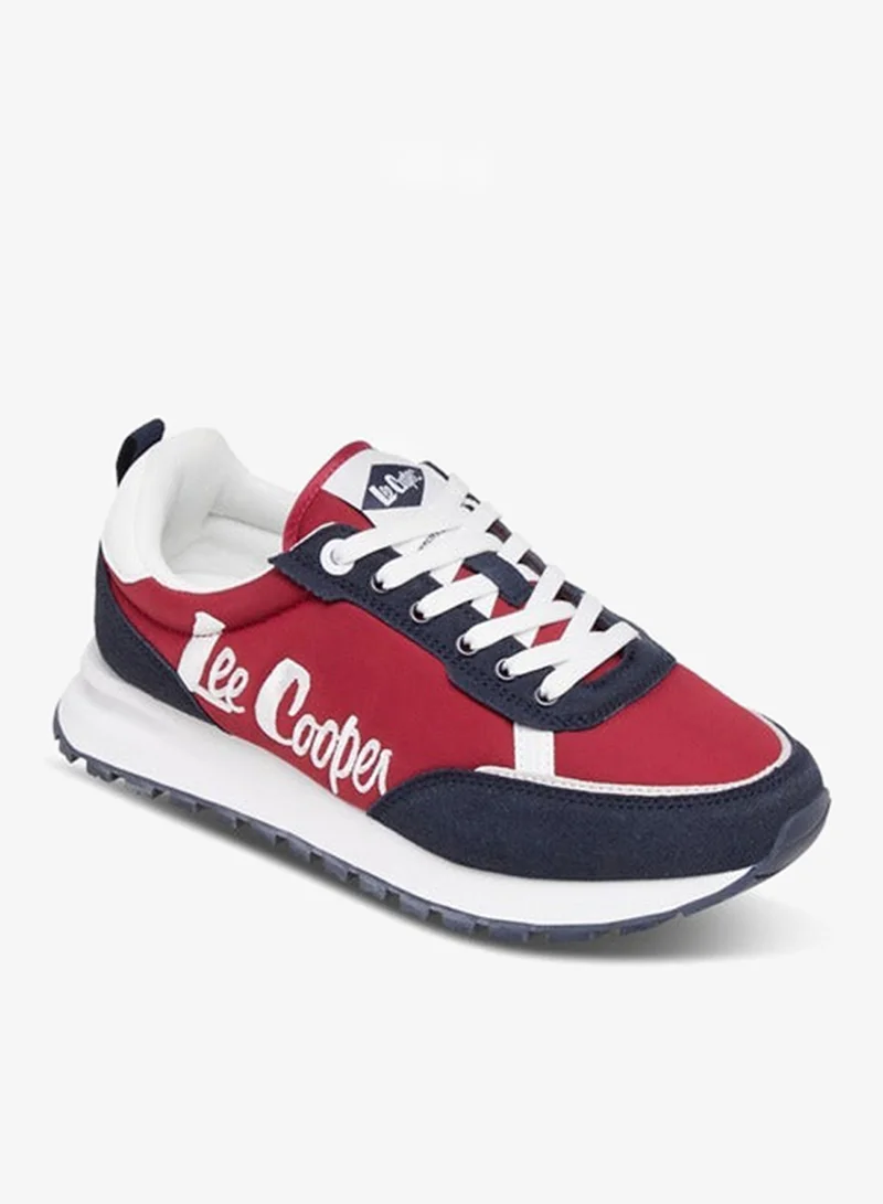 Lee Cooper Women's Logo Detail Lace-Up Sneakers