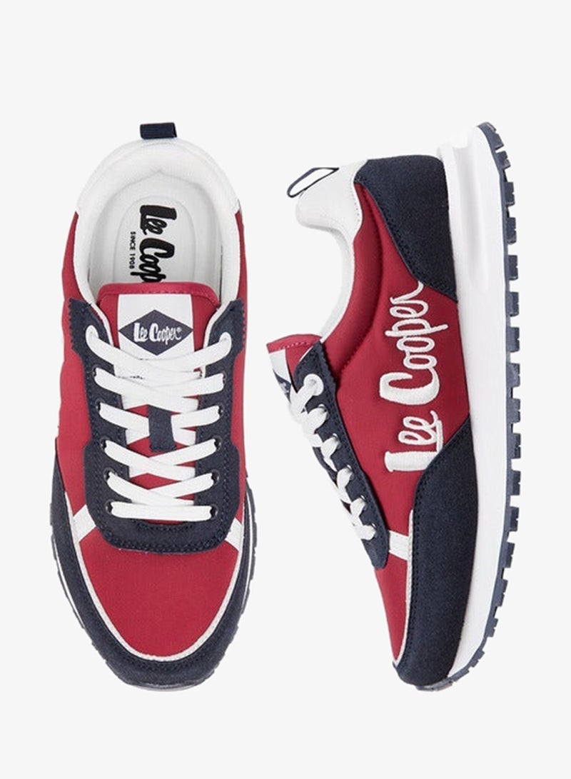 لي كوبر سنيكرز نسائي برباط وتفاصيل شعار - Image 3