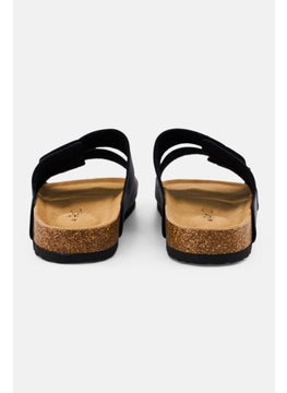Algspar Men Slip On Cork Sandals, Navy  - Image 3