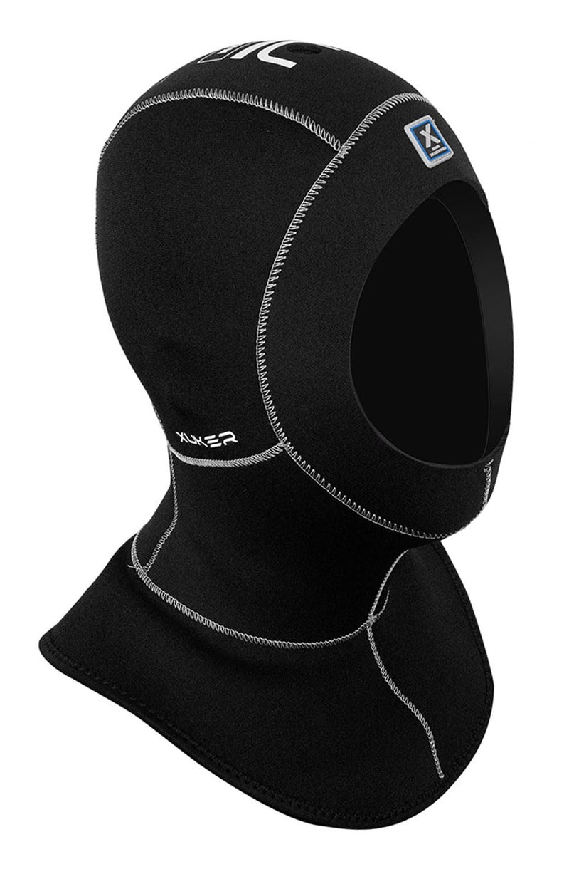 XUKER Neoprene Wetsuit Hood Scuba Diving Hood 3/2mm for Men Women, Diving Cap Surfing Thermal Hood for Kayaking Snorkeling Swimming Sailing Canoeing Water Sports - Image 1