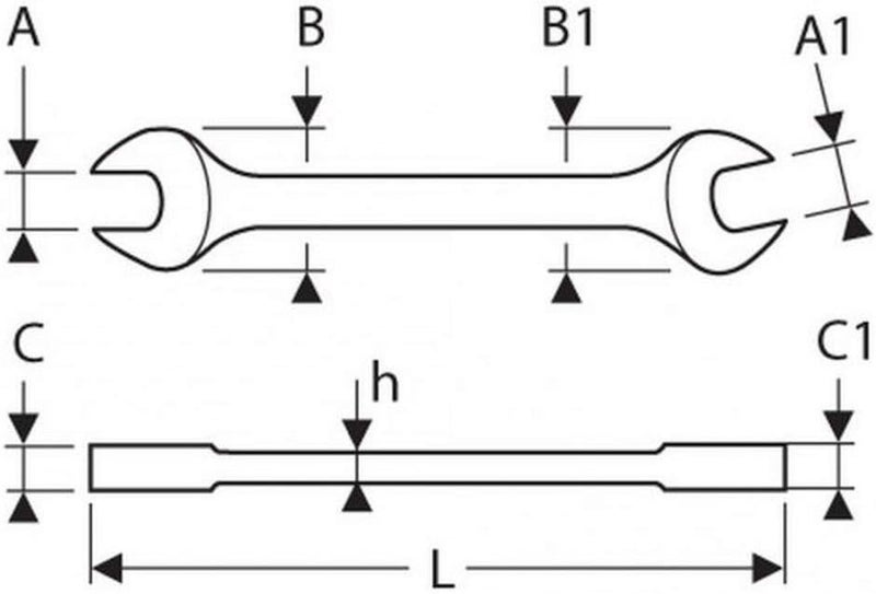 Expert Open-End Wrench 27X30MM - Image 2