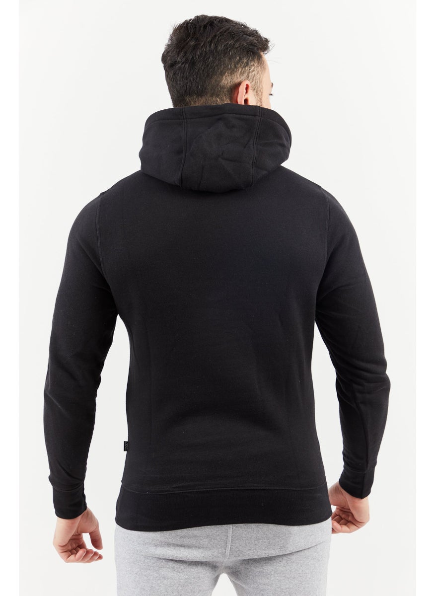 DKNY Sport Men Sportwear Fit Long Sleeves Sweatshirt, Black  - Image 3