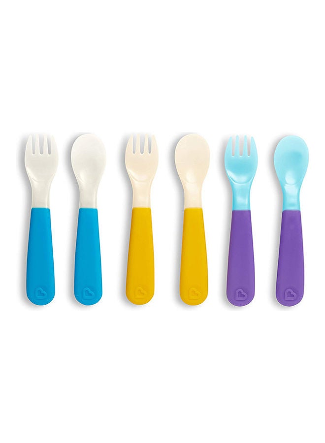 Munchkin Colour Change Toddler Forks And Spoons, Pack of 6 - Image 3