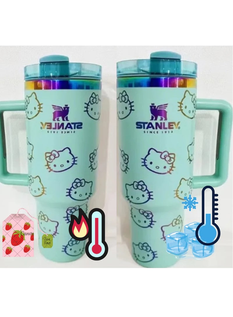 Stanley Hello Kitty Stanley Tumbler 40 Oz Quencher H2.0 FlowState - Image 3