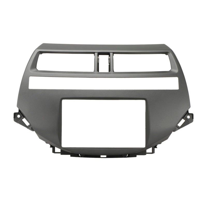 سكوش HA1707DCDGB متوافق مع 200812 هوندا أكورد مجموعة تركيب لوحة التحكم المزدوجة ISO مزدوجة DIN جيب داش رمادي داكن