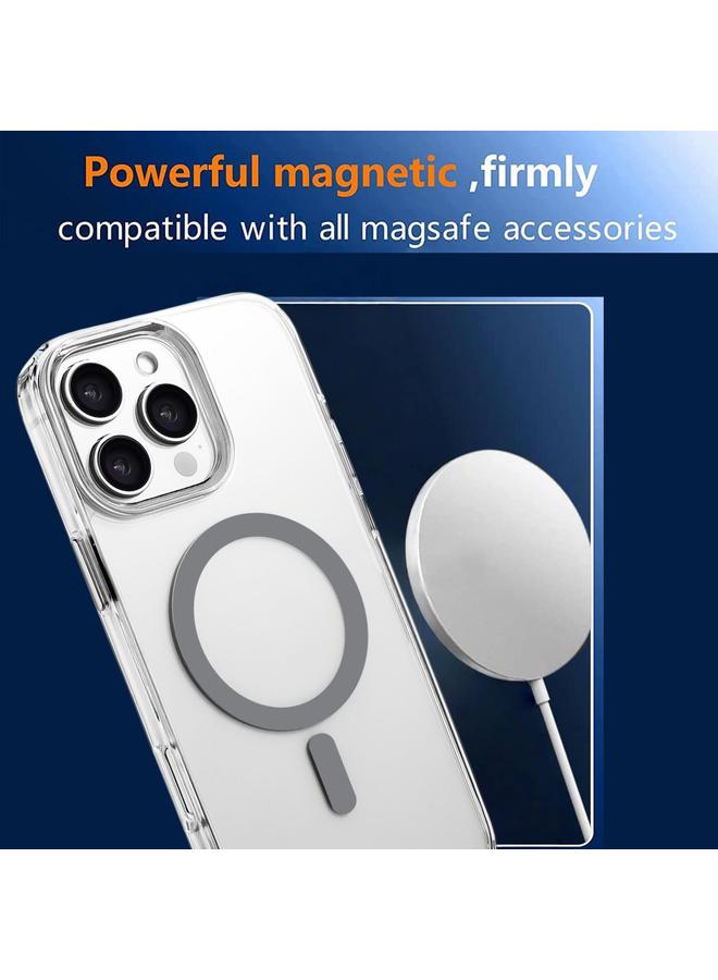 erorex Case For iPhone 15 Pro Max High Transparency TPU Hybrid PC MagSafe Magnetic Phone Case - Image 4