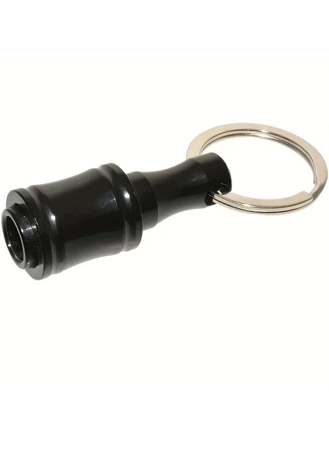 أسود 1 4 بوصة حامل بت بنصل سداسي سلسلة مفاتيح قابلة للتغيير السريع امتداد مفك البراغي - Image 5