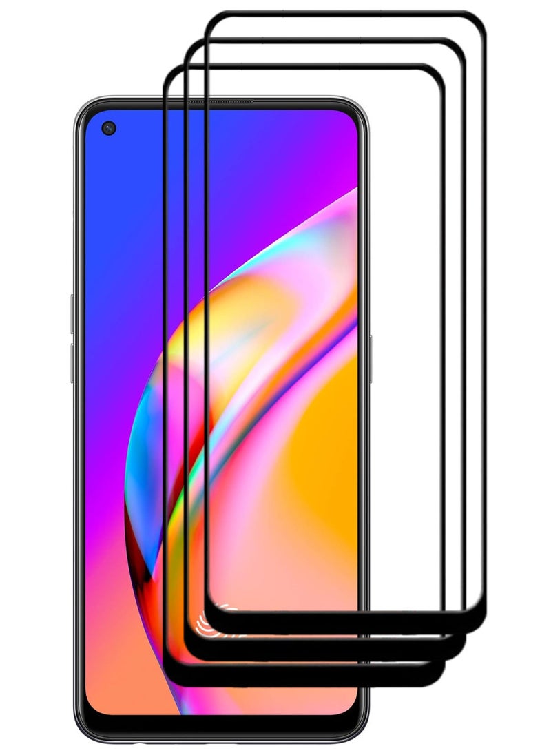 ACLIX 3 Pieces Antistatic ESD Dustproof Premium Quality High Definition Tempered Glass Screen Protector Designed For Oppo F19 Pro+ 5G - Image 1