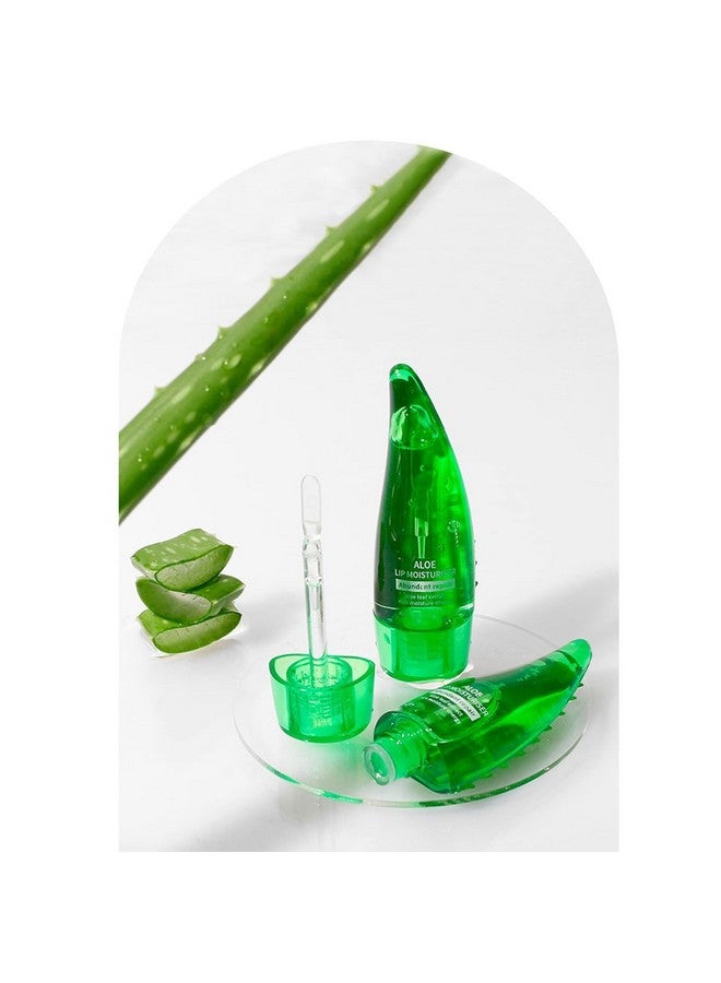 RAMPKD Aloe Vera Lip Gloss, Long Lasting Nutritious Lip Balm Moisturizing Aloe Vera Lip Oil for Lip Treatment and Dry Lips (1)-2024 - Image 2