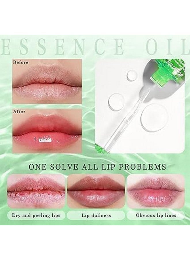 RAMPKD Aloe Vera Lip Gloss, Long Lasting Nutritious Lip Balm Moisturizing Aloe Vera Lip Oil for Lip Treatment and Dry Lips (1)-2024 - Image 5