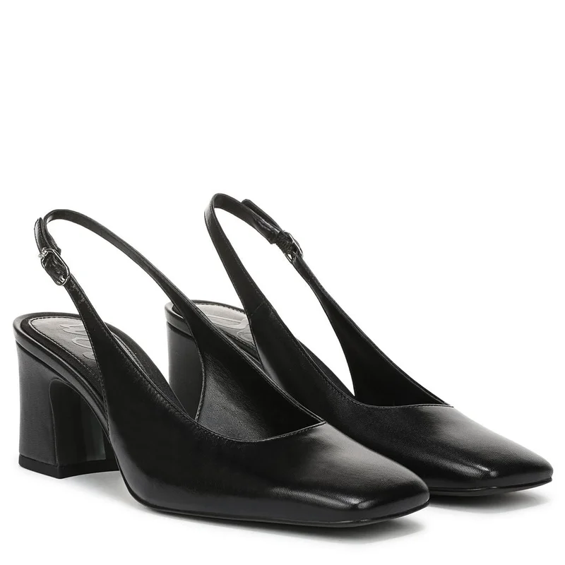 سام إيدلمان Lucille Block Heel Slingback