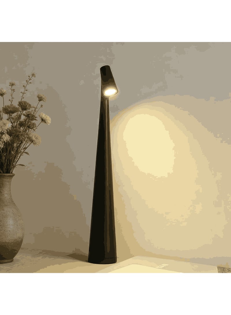 سايكفو مصباح طاولة LED محمول، مصباح طاولة LED بتحكم باللمس، مصباح مكتب يعمل باللمس بثلاث درجات حرارة لونية قابلة للتعديل بسلاسة، مصباح ليلي LED قابل لإعادة الشحن لتزيين المنزل - Image 4