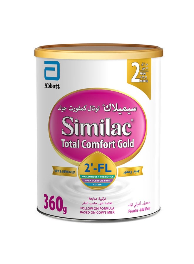 أبوت تركيبة حليب المتابعة سيميلاك جولد 2 HMO 360جرام - Image 1