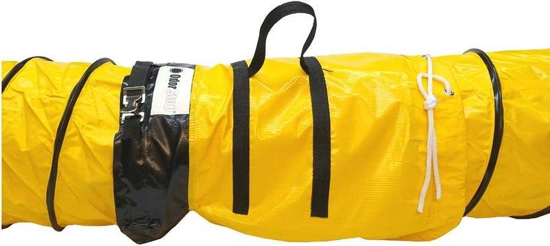 OdorStop Flexible Duct in Various Sizes and Lengths with Connecting Belt (12"x15' (Belt)) - Image 3