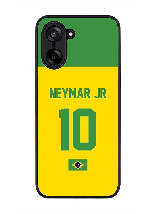 For OnePlus Nord CE5 / Ace 5 Racing Case,Slim fit Camera Protection, Shockproof Thin Phone cover  - Football - Brazil,  Neymar Jr