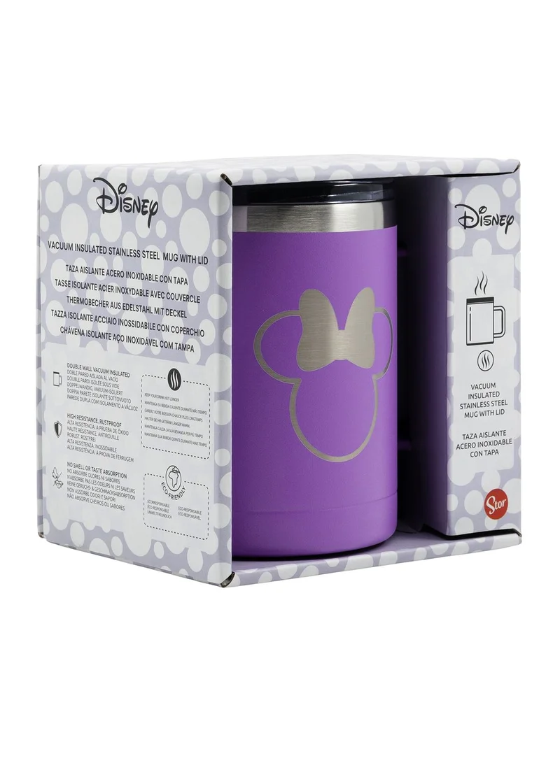STOR Minnie Mouse Thermos Rambler Flask 380Ml