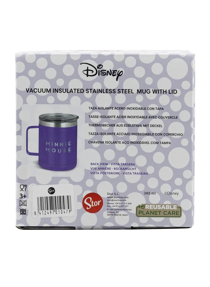 STOR Minnie Mouse Thermos Rambler Flask 380Ml