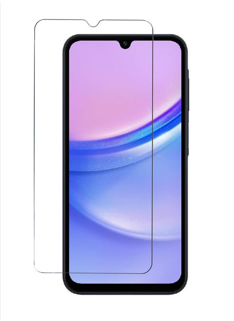 For Samsung Galaxy A15 4G Tempered Glass Screen Protector – High Transparency, Delicate Touch, Anti-Explosion, Smooth Arc Edges, Easy Installation, Screen Protector for Samsung Galaxy A15 4G
