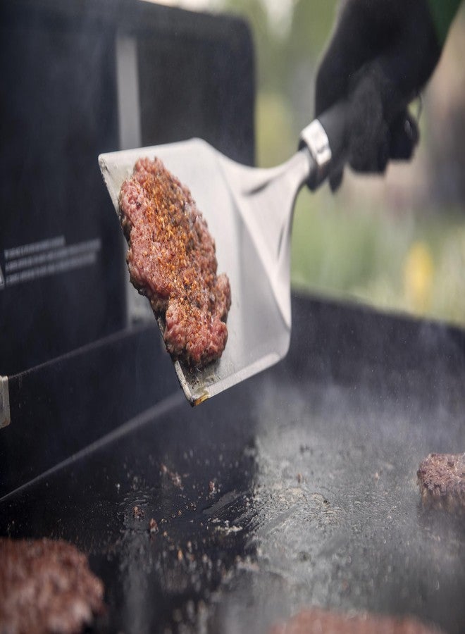 Weber Smashed Burger Set – Smash Press, Wide Spatula & Seasoning Shakers for Perfect Crust Smash Burgers with Patty Paper for Easy Release - Image 3