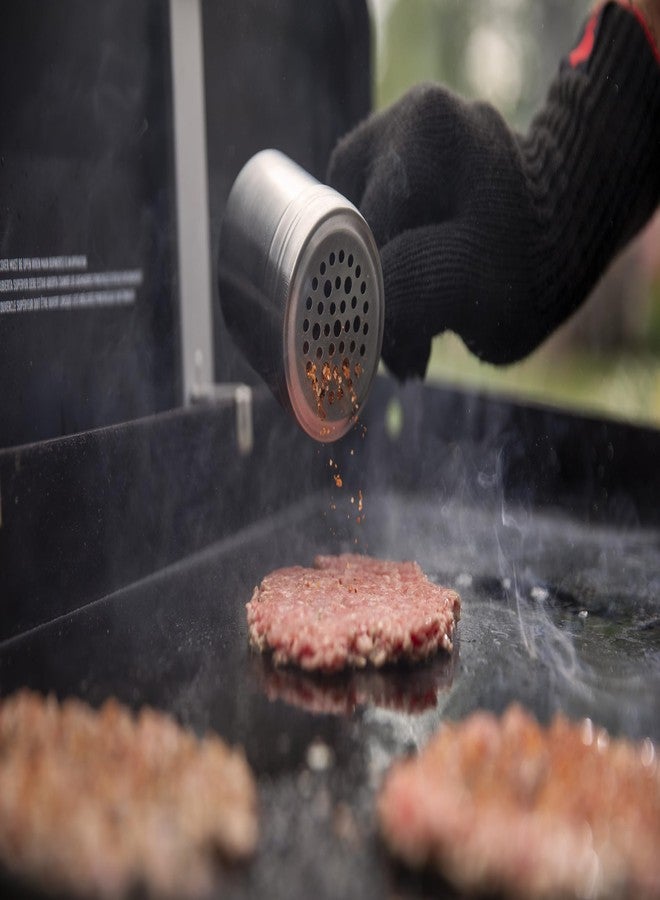 Weber Smashed Burger Set – Smash Press, Wide Spatula & Seasoning Shakers for Perfect Crust Smash Burgers with Patty Paper for Easy Release - Image 5