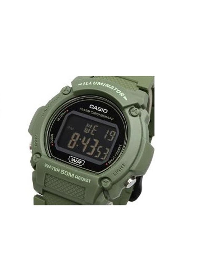 CASIO Resin Digital Watch W-219HC-3BVDF  - Image 2