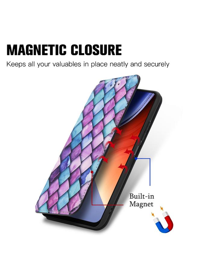 S-TOP Case For Blackview A96 CaseNeo Colorful Magnetic Leather Phone Case - Image 5
