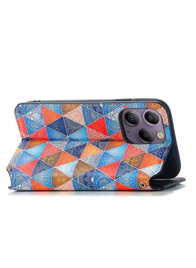 S-TOP Case For Blackview A96 CaseNeo Colorful Magnetic Leather Phone Case - Image 3