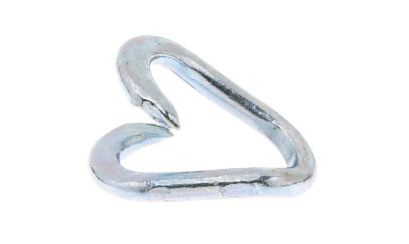 Campbell Low Carbon Steel Repair Lap Link, Zinc Plated, 3/16" x 1", 240 lbs Load Capacity - Image 2