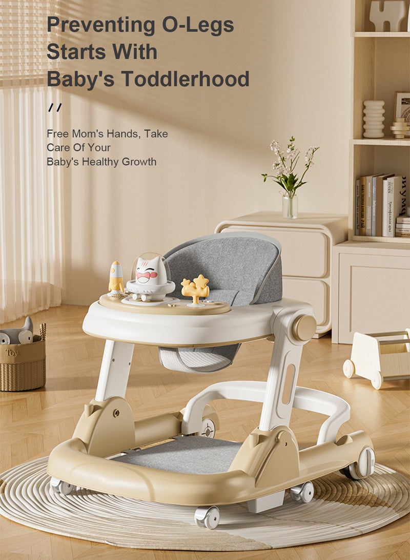 MaBaby Three in One Foldable Handcart Baby Toddler Walkers O-Shaped Legs  - Image 4
