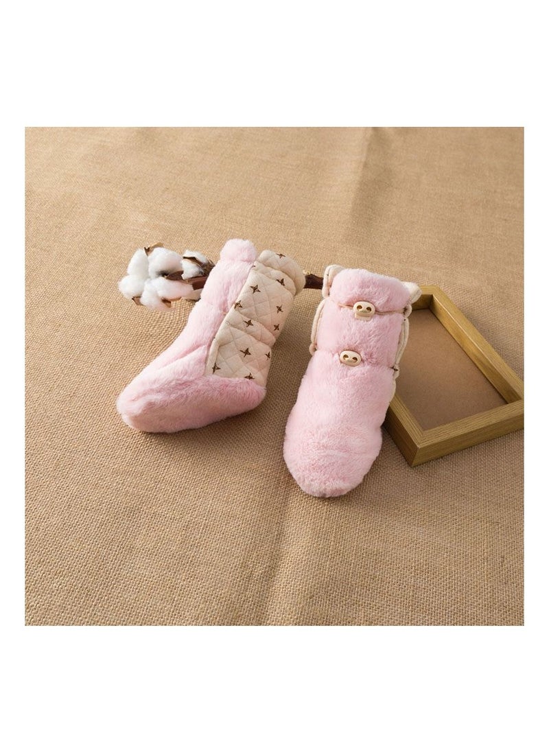Loquat - Suitable For Baby Warm And Comfortable Cotton Shoes - Image 1