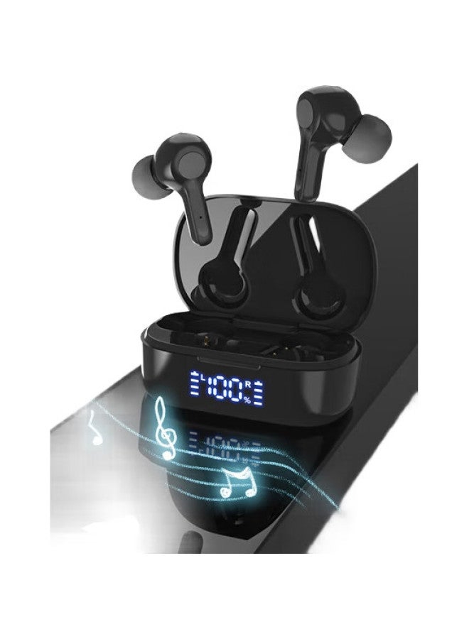 xiwxi [Comfortable Wear | Long Battery Life] Bluetooth Headphones, Noise-Cancelling, Wireless In-Ear, For Sports, Gaming, Music, Long Battery Life, Compatible With Huawei, Apple, Xiaomi - Image 2