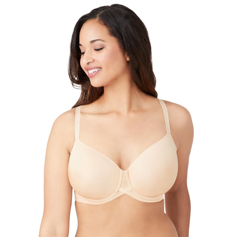 Wacoal Women's Ultimate Side Smoother Underwire T-Shirt Bra, Sand, 34DD - Image 4