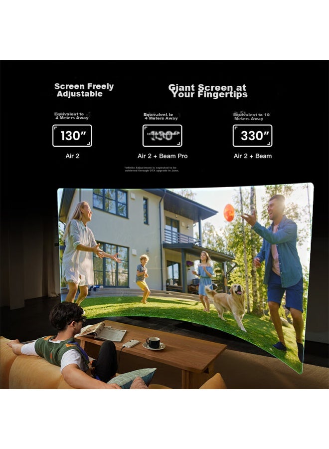 Xreal Beam Pro Ar Spatial Computing Terminal, Smart Ar Gl, 3d Video, Massive App Spatialization, 3dof Spatial Hovering, Non-vrai Gl, 6gb+128gb - Image 3