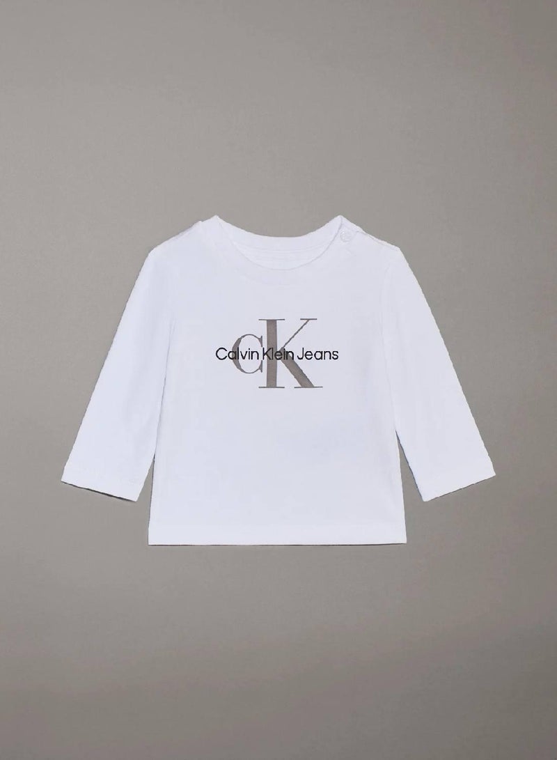 Calvin Klein Jeans Newborn Long Sleeve T-shirt - Image 1